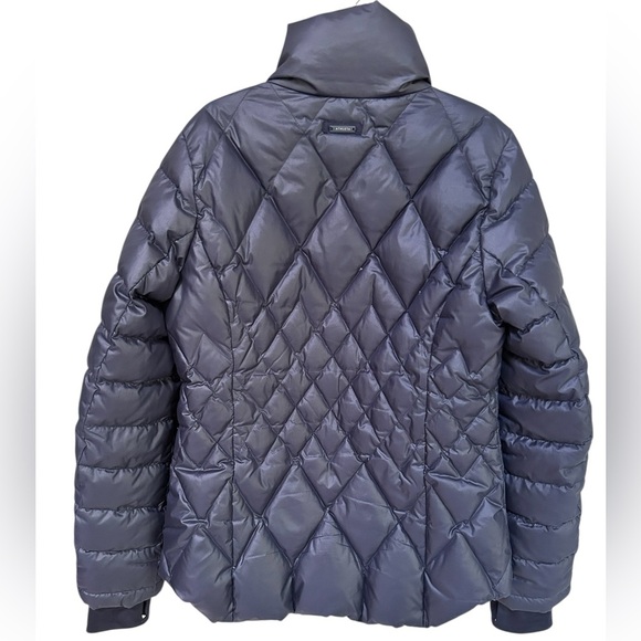 Athleta RESPONSIBLE DOWN JACKET Navy Puffer Jacket, Size Small P - Picture 5 of 10